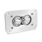 Baja Designs Auxiliary LED Light Pod Each White Flush Mount S2 Pro Series Work/Scene Pattern Clear Lens Universal 481006WT