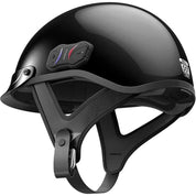 SENA Cavalry Bluetooth Half Helmet Glossy Black MD Cavalry-CL-GB-M