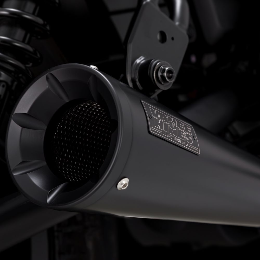Vance & Hines HoleShot Twin Slash 2-2 Cat-Back Exhaust Stainless Steel 19750