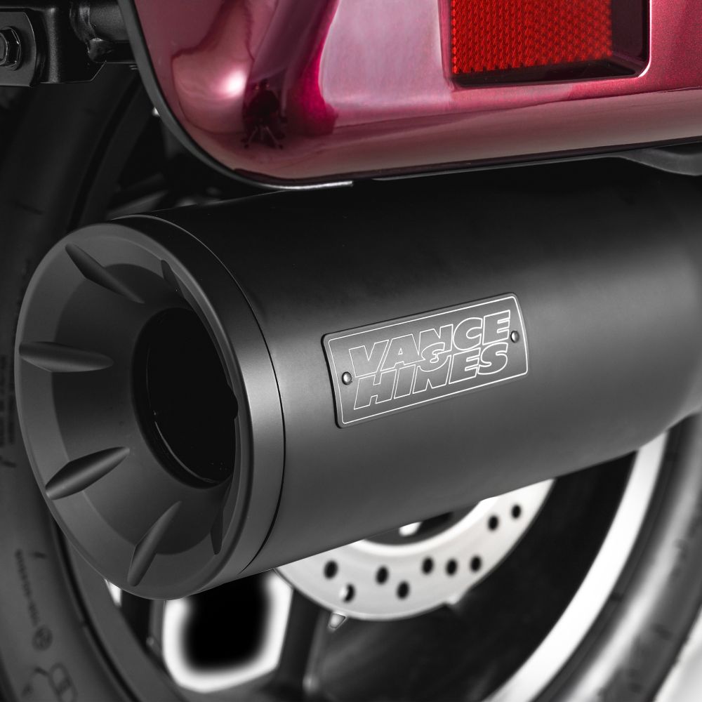 Vance & Hines Hi Output 2-1 Slip-On Exhaust Black For 2023-2024 Honda Rebel 1100T CMX1100 Cruiser