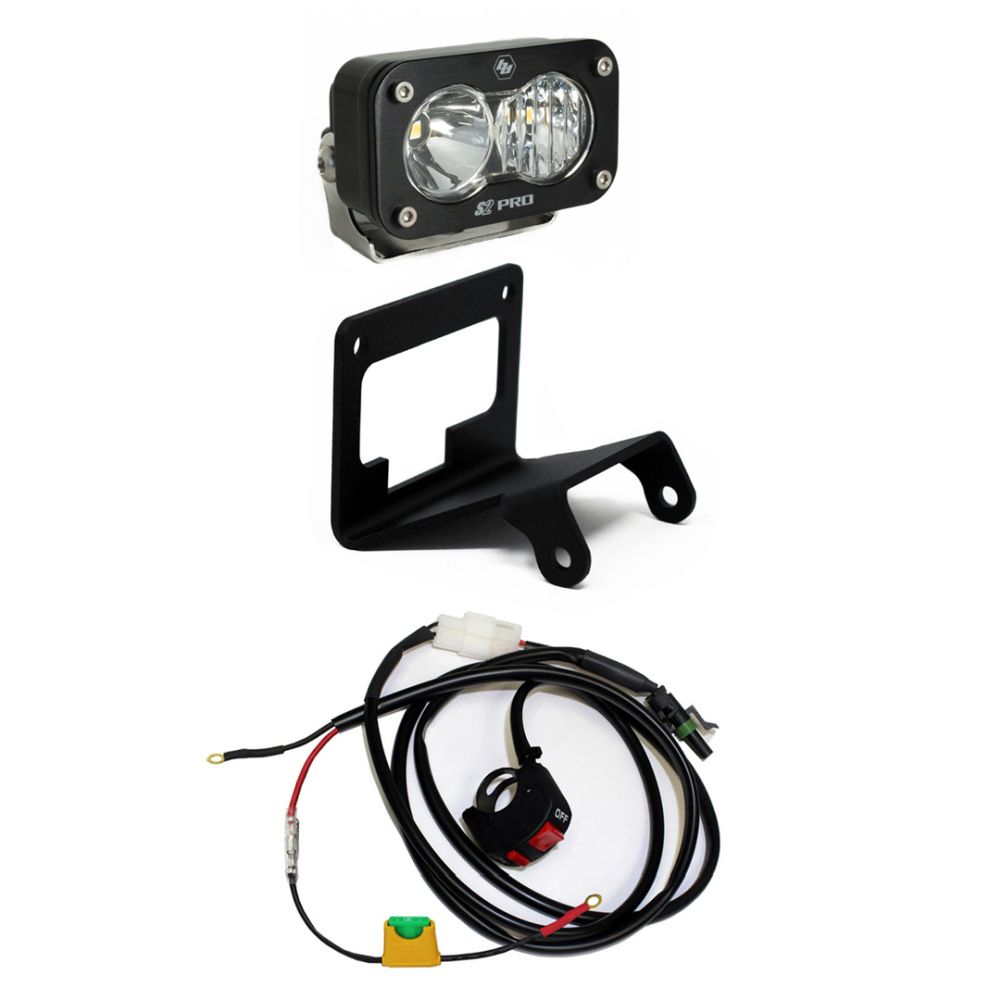Baja Designs Headlight Kit S2 Pro Series Driving/Combo Pattern Clear Lens 487002
