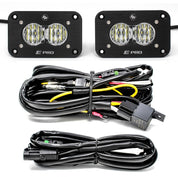 Baja Designs Reverse Light Kit Flush Mount S2 Series Wide Cornering Pattern Clear Lens Universal 487807