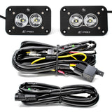 Baja Designs Reverse Light Kit Flush Mount S2 Series Work/Scene Pattern Clear Lens Universal 487808