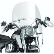 National Cycle Clear SwitchBlade 2-Up Quick Release Windshield With Mount Kit, Covered Forks