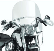 National Cycle Clear SwitchBlade 2-Up Quick Release Windshield With Mount Kit, Covered Forks