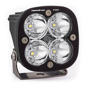 Baja Designs Auxiliary LED Light Pod Each Black Case Squadron Pro Series Spot Pattern Clear Lens Universal 490001