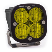 Baja Designs Auxiliary LED Light Pod Each Black Case Squadron Pro Series Wide Cornering Pattern Baja Amber Lens Universal 490015