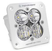 Baja Designs Auxiliary LED Light Pod Each White Flush Mount Squadron Pro Series Driving/Combo Pattern Clear Lens Universal 491003WT