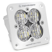 Baja Designs Auxiliary LED Light Pod Each White Flush Mount Squadron Pro Series Wide Cornering Pattern Clear Lens Universal 491005WT