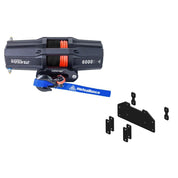 Viper V2 ATV Winch Kit 3500 lb Standard Spool With 40 Feet Black Synthetic Rope With Mount For CF Moto CFORCE 400 2012-2021