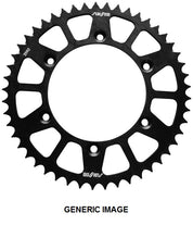 Works Triplestar Rear Alum Sprocket Black 51T OFFROAD HONDA XR200R 1986-2003