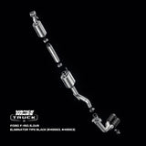 Vance & Hines HoleShot Eliminator Cat-Back Dual-Tip Exhaust Black 49663