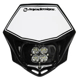 Baja Designs Headlight Kit Black Shell Squadron Pro Series Spot Pattern Clear Lens Universal 497001BKAC