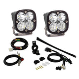 Baja Designs Auxiliary LED Light Pod Each Squadron Pro Series Driving/Combo Pattern Clear Lens Universal 497084