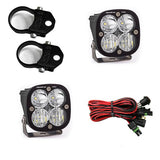 Baja Designs Frame Light Kit Vertical 1.75 inch Squadron Pro Series Driving/Combo Pattern Clear Lens Universal 497107
