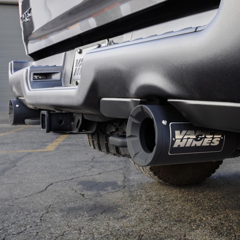 Vance & Hines HoleShot Eliminator Cat-Back Dual-Tip Exhaust Black For 2021-2024 Ram 1500 TRX
