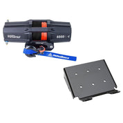 Viper V2 ATV Winch Kit 4500 lb Standard Spool With 40 Feet Red Synthetic Rope With Mount For Suzuki King Quad 400 2008-2020