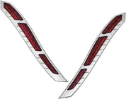 Kuryakyn LED Rear Fender Chrome Strip Lights 2898