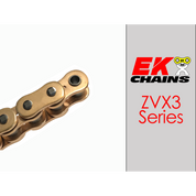 EK 520-ZVX3 Motorcycle Drive Chain (Specify Links and Color) Rivet Master Link