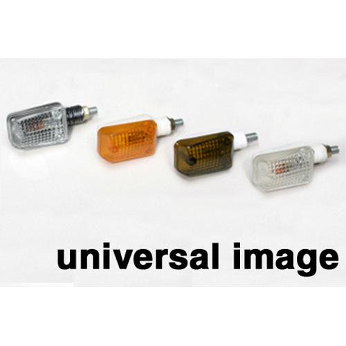 K&S 25-8128 Marker Lights, MinI-Stalk, Black, S/f Amber, Long Stem