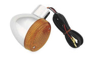 Turn Signal and Lens For Honda VT800C Shadow 1988 Front Left Chrome