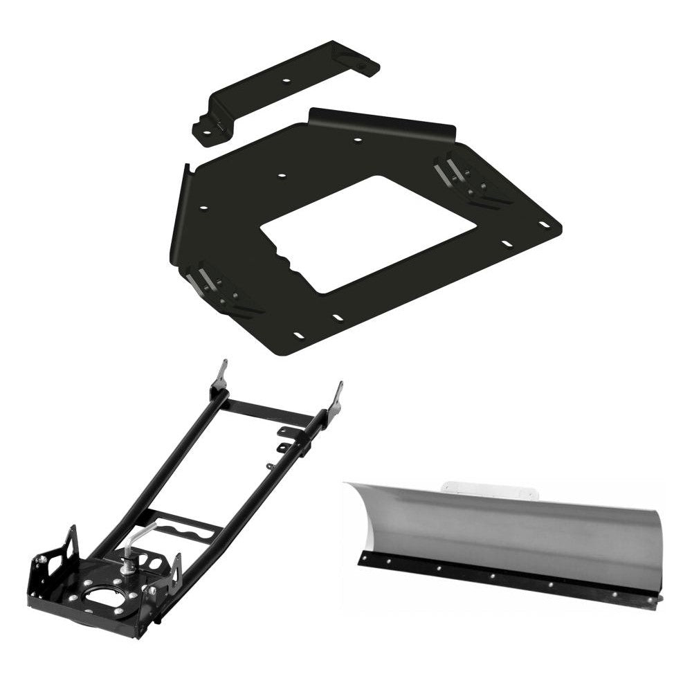 KFI ATV Snow Plow Kit For Polaris Sportsman XP 1000 S 2020-2022-54" Steel Blade 105054