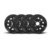 ITP Set of Four Delta Steel Wheels 12x7 5/4.5 2+5