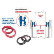 All Balls Fork Oil & Dust Seal Kit 56-190