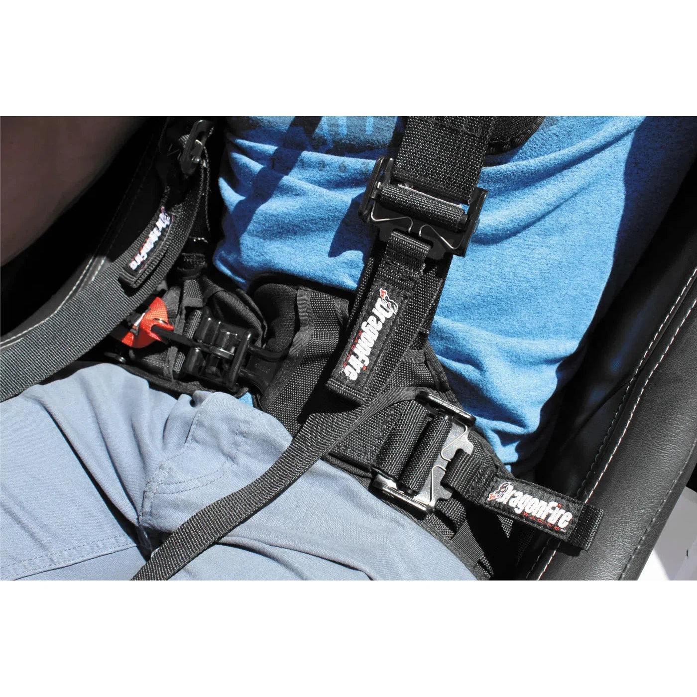 DragonFire Racing 2" EVO 4-Point Harness - Black - 14-0040