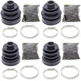 Complete Rear Inner & Outer CV Boot Repair Kit for Yamaha 660 RHINO 2006-2007