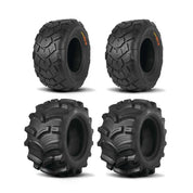 Kenda Set of Two K538 Executioner Tires (6 Ply) [25x8-12] And Two (6 Ply) [25x10-12] Tires