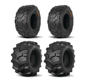 Kenda Set of Two K538 Executioner Tires (6 Ply) [27x10-12] And Two (6 Ply) [27x12-12] Tires