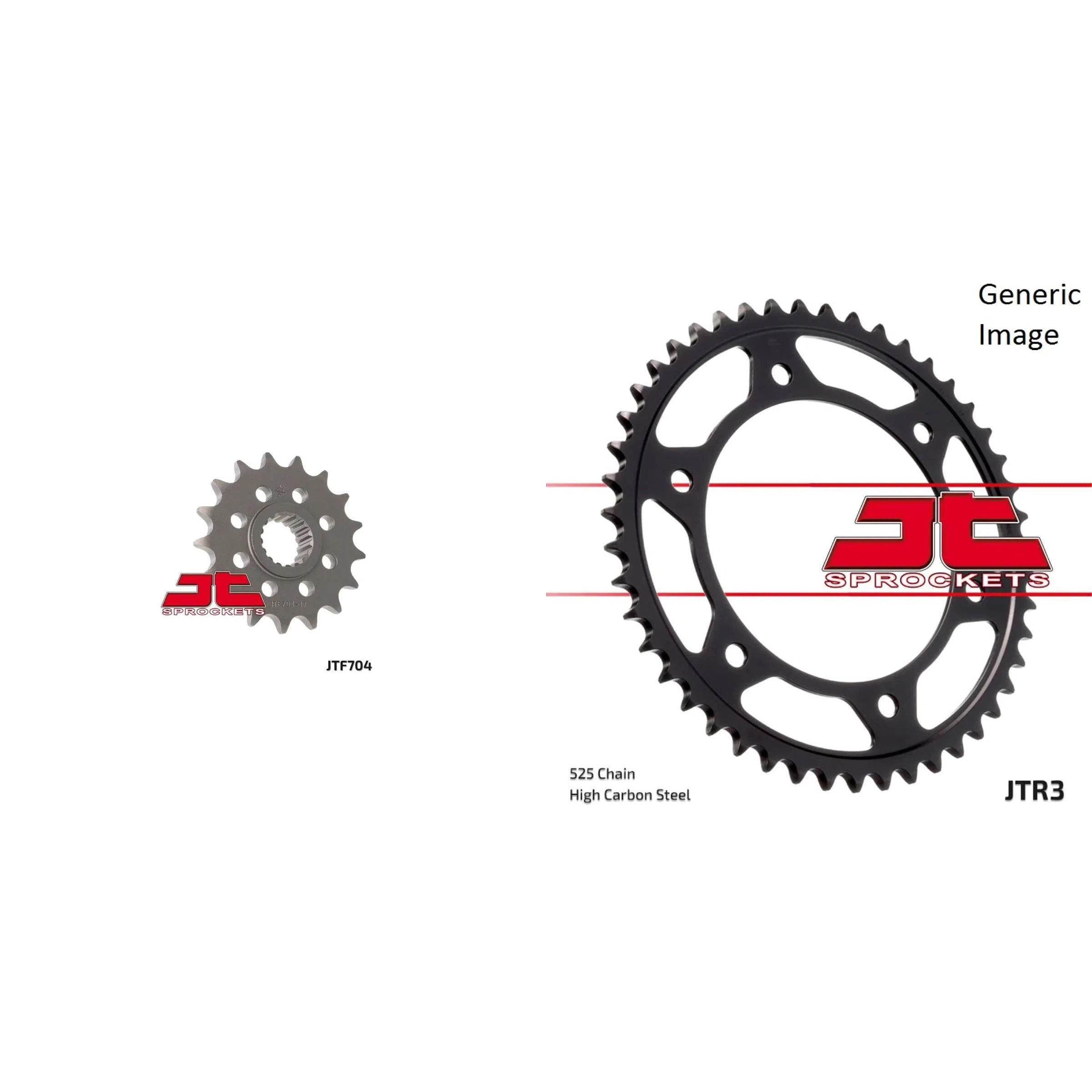Front & Rear Sprocket Kit for Street BMW F800 GS 2009-2012