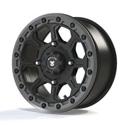 Bullite Ruler Wheel 14X7.0 Gun Metal/Black 4/137 5+2
