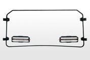Seizmik Toolless Versa-Vent Scratch Resistant Polycarbonate Windshield