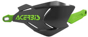 Acerbis Black/Green X-Factory Handguards - 2634661043