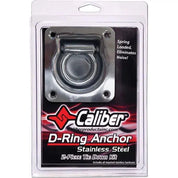 Caliber Stainless Steel Trailer D-Ring kit 13521