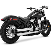 Vance And Hines Twin Slash Muffler 3in Slip On Exhaust Chrome With Fuelpak FP4