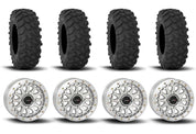 System 3 SB-6 Beadlock Machined 15" Wheels And XTR370 Tires [37x10R-15]
