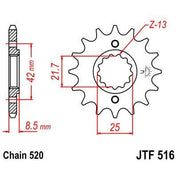 Front & Rear Sprocket Kit for KAWASAKI KLR600-KL600A1,B1-B4 84-90 JT Sprockets