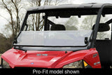 Polaris Ranger Mid Size 400 500 570 800 EV LSV Front Full Folding Windshield