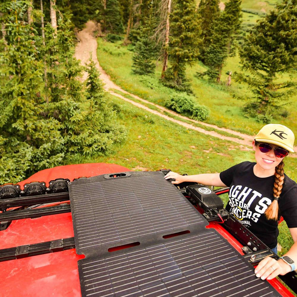 KC HiLiTES KC 150W Portable Foldable Solar Panel 5001
