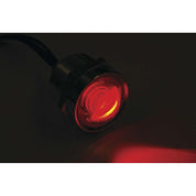 Letric Lighting Royal Flush Mount G2 LED 2-Wire, 1", Polished/Red/Red