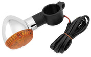BikeMaster Turn Signal and Lens For Kawasaki EN500C 1996-2006 Front Right Orange