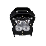 Kit de faros delanteros Baja Designs XL Pro Series con patrón de conducción/combinado, lente transparente 507098