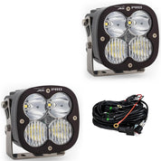 Baja Designs Auxiliary LED Light Pod Pair XL Pro Series Driving/Combo Pattern Clear Lens Universal 507803