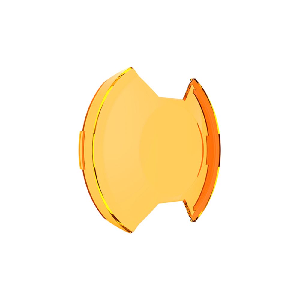 KC HiLiTES 6" SlimLite LED - Light Shield - Amber 5104