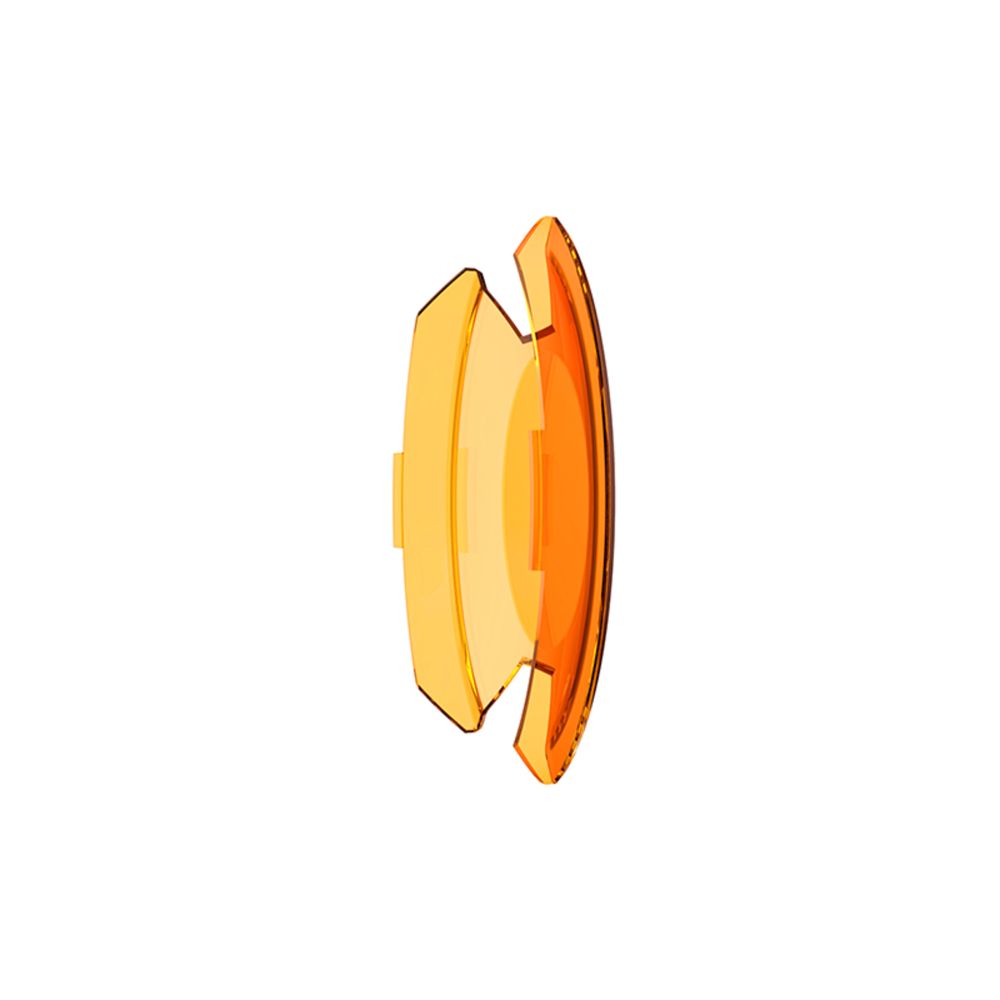KC HiLiTES 6" SlimLite LED - Light Shield - Amber 5104