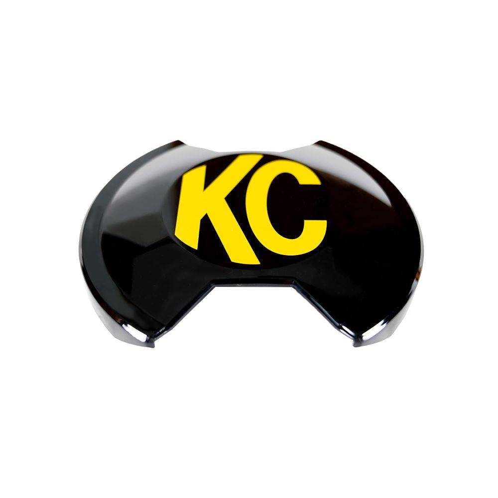 KC HiLiTES 6" SlimLite LED - Light Shield / Hard Cover - Black 5109