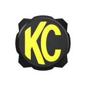KC HiLiTES Gravity Titan/Pro6 6" Light Cover - Black / Yellow KC Logo 5111
